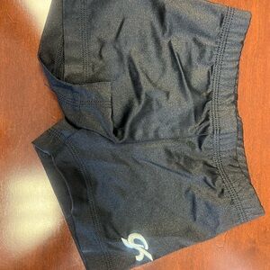GK Black Gymnastics Shorts